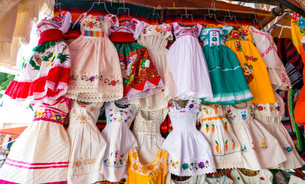 istock Various crafts in typical Mexican market. 1277247335