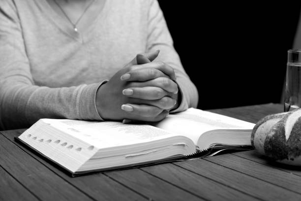 istock Young woman doing fasting and prayer in an interior 1277248466