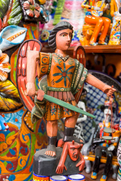 istock Various crafts in typical Mexican market. 1277249665