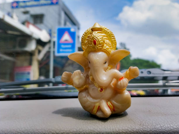istock Genesha in an Indian car 1277250659