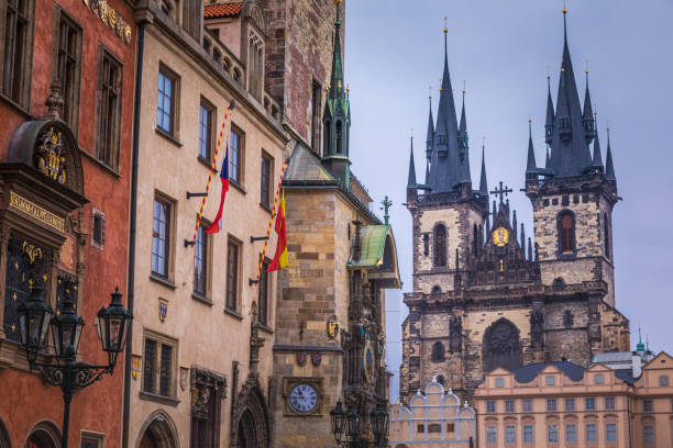 istock Prague old town square architecture – Czech Republic 1277252575