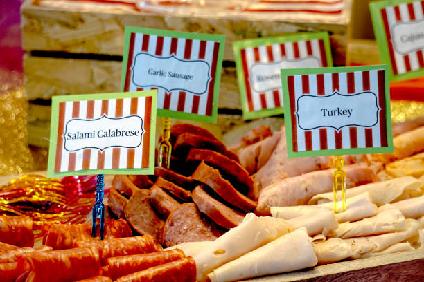 istock Meat on wooden platter 1277255005