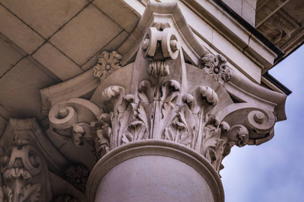 istock The Largo ensemble: National Assembly building, column close-up – Sofia, Bulgaria 1277257212