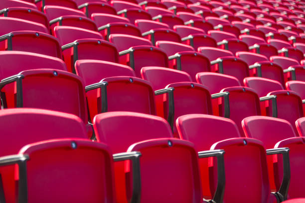 istock Stadium seating empty during the Covid 19 flu season 1277261825