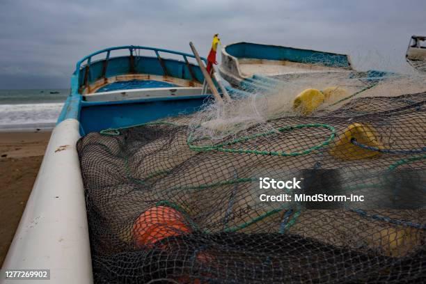 Fishing Nets As Background With Place For Text On Bottom Stock Photo -  Download Image Now - iStock