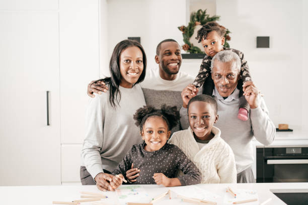 istock Three generation family indoor gatherings during winter holidays 1277270741