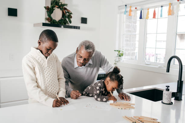 istock Winter holidays with grandad 1277270748