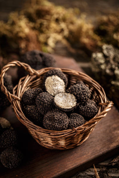 istock Black truffles mushrooms 1277272230