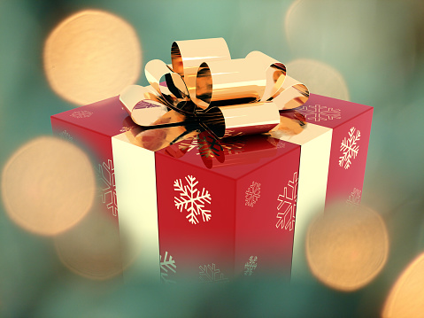 Christmas gift box present