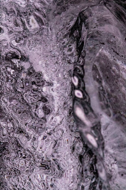 istock Background texture of a wall of ice 1277277853