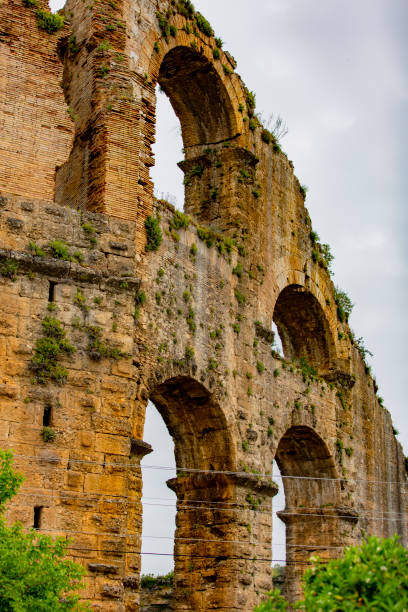 istock Ancient Roman aqueduct in Antalya 1277277956