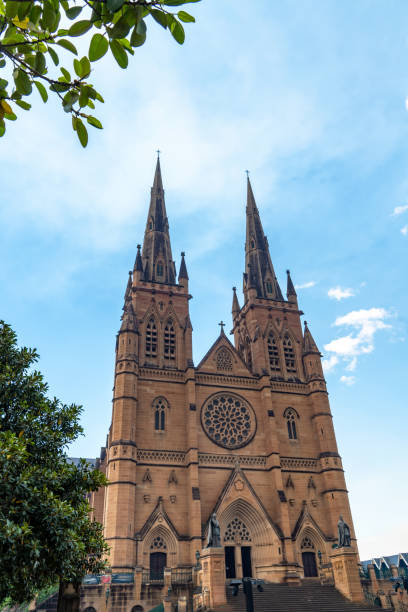 istock St. Mary's cathedral at the dusk,  Sydney, Australia 1277280779