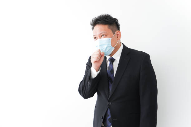 istock Businessman feel the anxiety in physical condition 1277285260