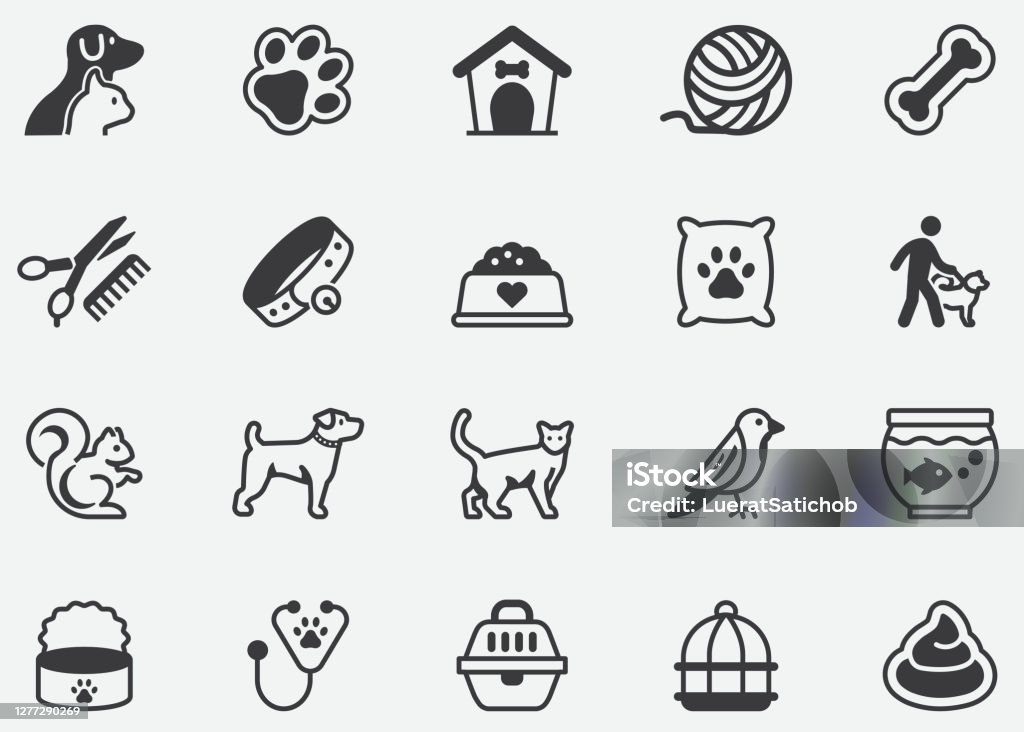 Animale domestice pentru animale de companie Pixel Icoane perfecte - vector de stoc Animal de companie fără redevențe Animale domestice pentru animale de companie Pixel Icoane perfecte - vector de stoc Animal de companie fără redevențe