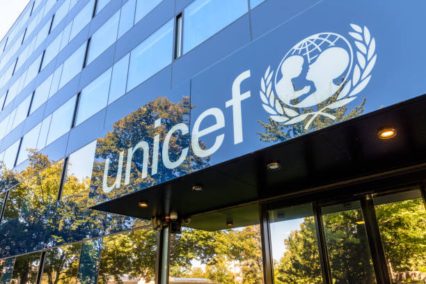 Headquarters of the Regional Office of the UNICEF in Geneva, Switzerland. Geneva, Switzerland - September 3, 2020: Headquarters of the Regional Office for Europe and Central Asia of the UNICEF, a UN agency created in 1946 to improve children's condition worldwide. unicef stock pictures, royalty-free photos & images