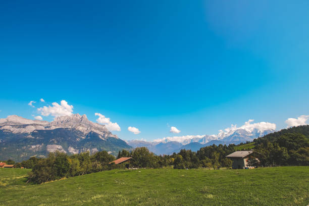 istock Views of the Mont Blanc mountain glacier 1277301312
