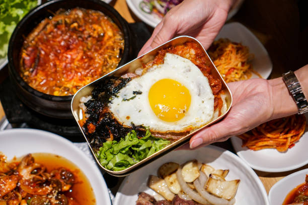 Korean rice box.