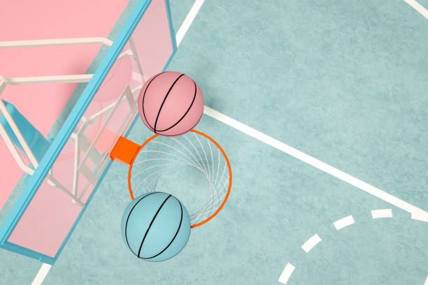 istock Basketball Court 1277318043