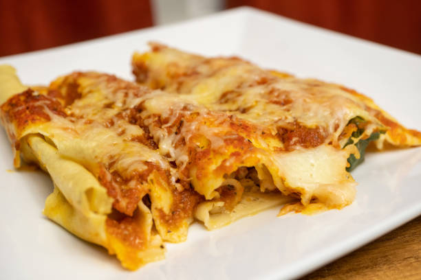 istock Cannelloni with Marinara Sauce 1277319103