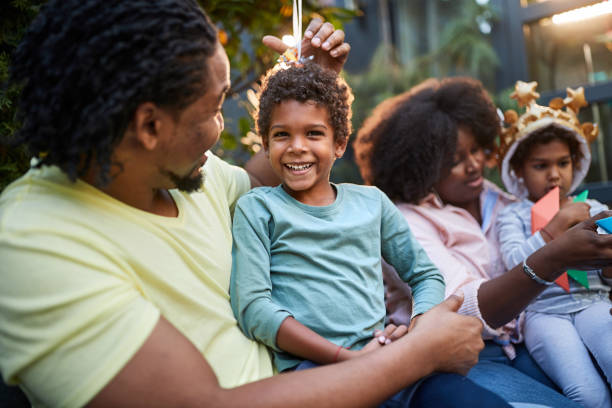 istock Dad and mom with kids having fun 1277319186