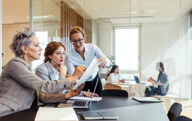 istock Business people having a meeting 1277323205