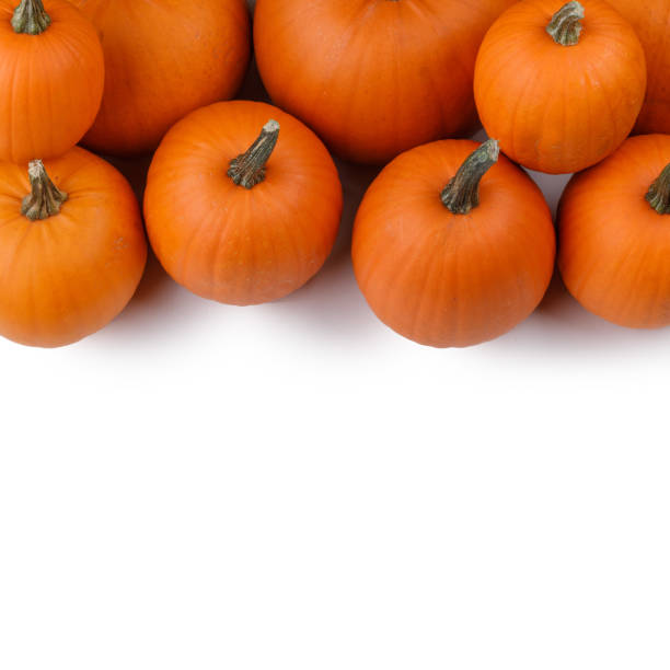 istock Heap of orange pumpkins 1277325569