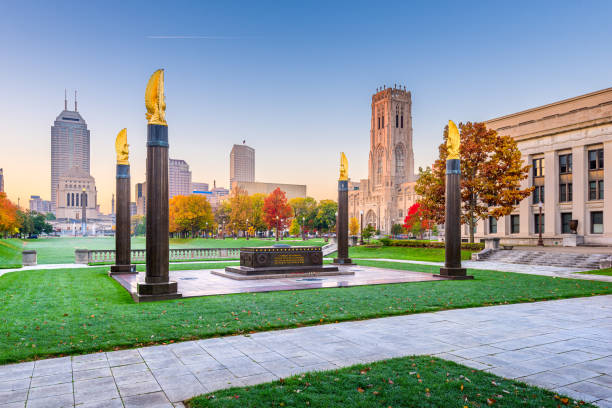 istock Indianapolis, Indiana, USA Downtown Park 1277337272
