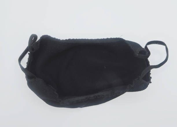 istock A black medical face covering 1277346895