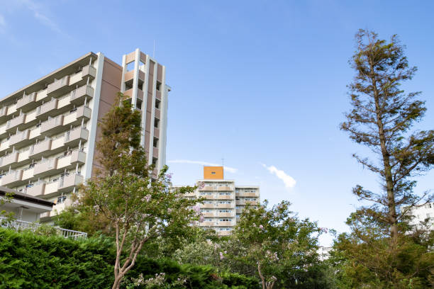 istock Housing complex in Ichikawa, Chiba, Japan 1277352231