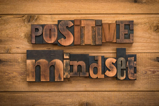 istock positive mindset, phrase written with vintage letterpress printing blocks on rustic wood background 1277352321