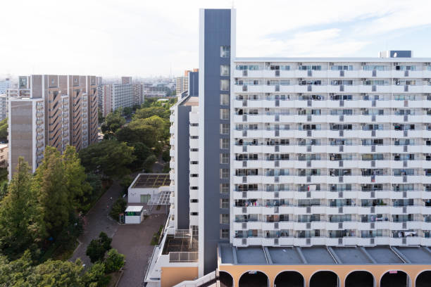 istock Housing complex in Ichikawa, Chiba, Japan 1277354438