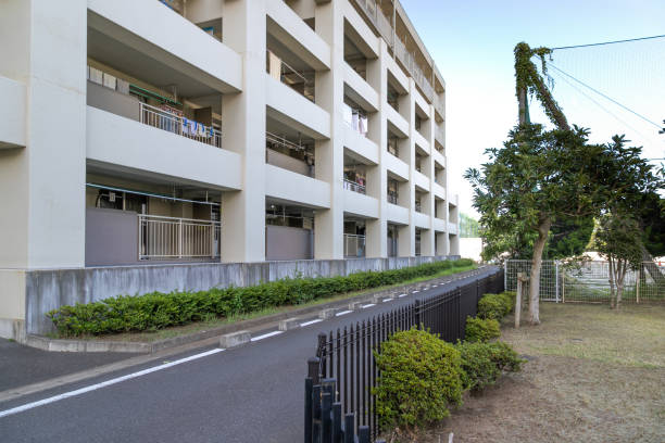 istock Housing complex in Ichikawa, Chiba, Japan 1277354591