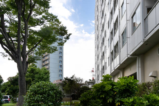 istock Housing complex in Ichikawa, Chiba, Japan 1277356894