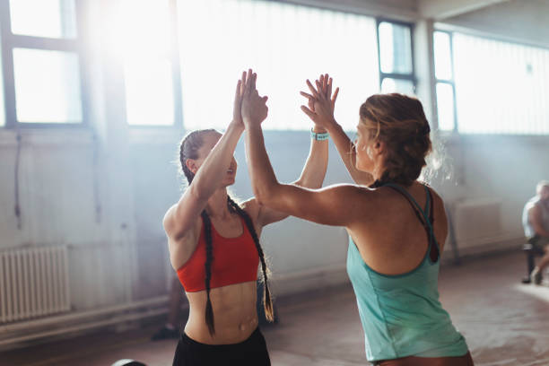 istock The best duo in the gym 1277356980