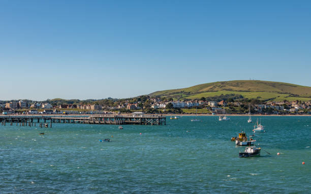 Swanage seen from the sea