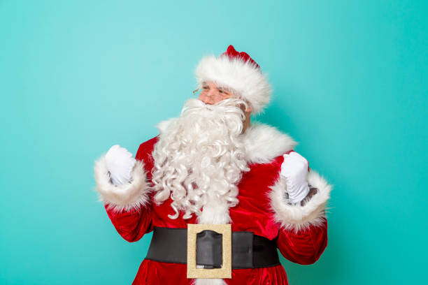 istock Santa celebrating New Year 1277359965