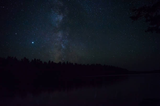istock Milky Way lake scene 1277369588