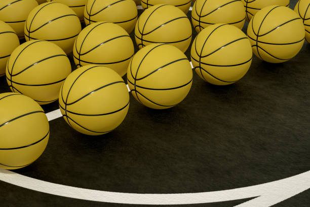 istock Basketball Court 1277377875