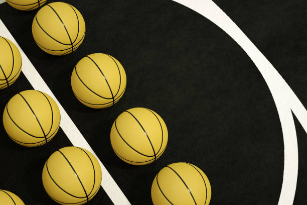 istock Basketball Court 1277378447