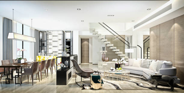 istock 3d render of living and dining room 1277386015