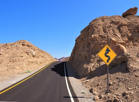 Artist Drive, Artist's Palette, Death Valley - USA