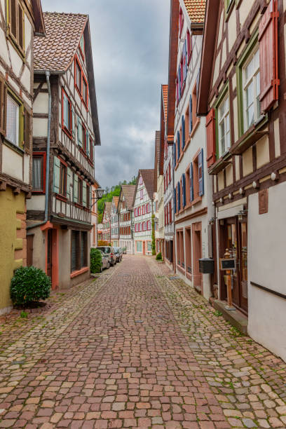 istock Half-timbered houses in Schiltach in the Black Forest 1277393764