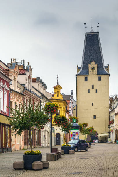 istock Street in Kadan, Czech republic 1277394830