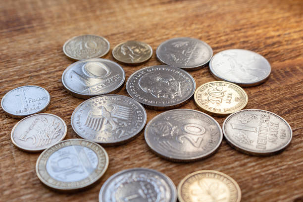 istock old europe coins before euro mock up copy space background 1277406900