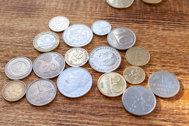 istock old europe coins before euro mock up copy space background 1277406903