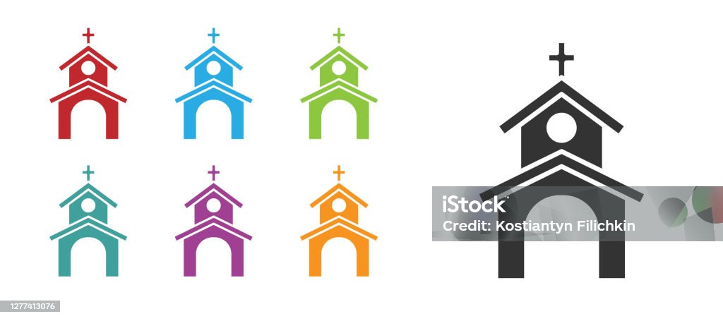 Ilustración de Icono Del Edificio De La Iglesia Negra Aislado Sobre Fondo Blanco Iglesia Cristiana Religión De La Iglesia Establecer Iconos Coloridos Vector y más Vectores Libres de Derechos de Amor - Ilustración de Icono Del Edificio De La Iglesia Negra Aislado Sobre Fondo Blanco Iglesia Cristiana Religión De La Iglesia Establecer Iconos Coloridos Vector y más Vectores Libres de Derechos de Amor -