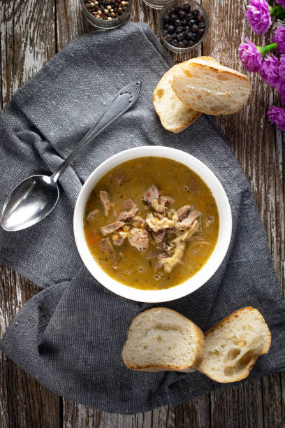 istock Hot tripe from chicken stomachs. 1277419895