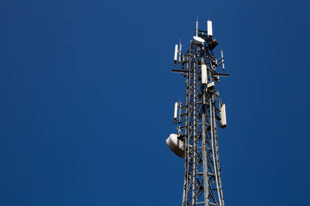istock Many antennas on telecom mast 1277421535