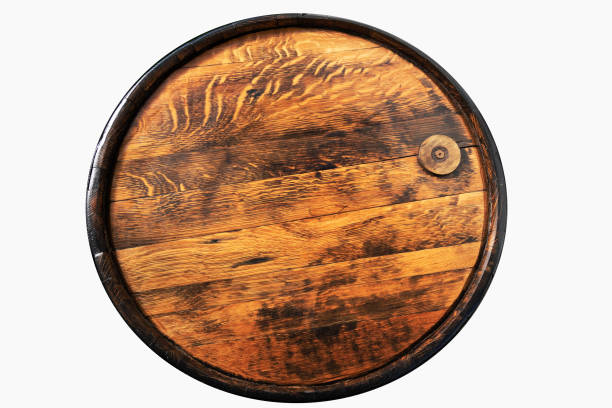 istock round top of an old whiskey barrel 1277429782