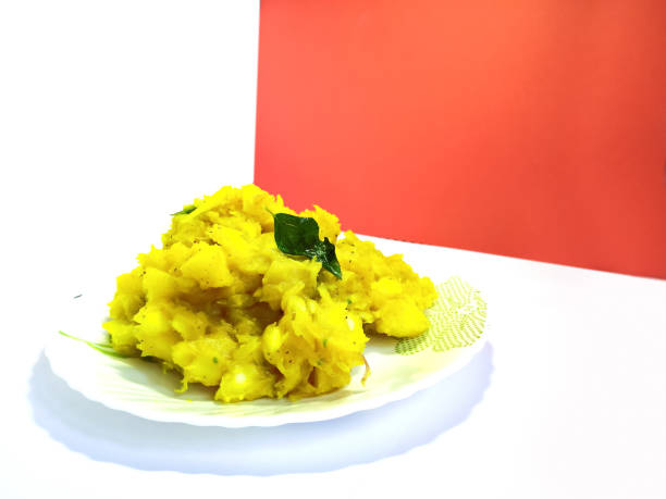 Kerala Style Yellow Tapioca Or Tapioca Stir Fry
